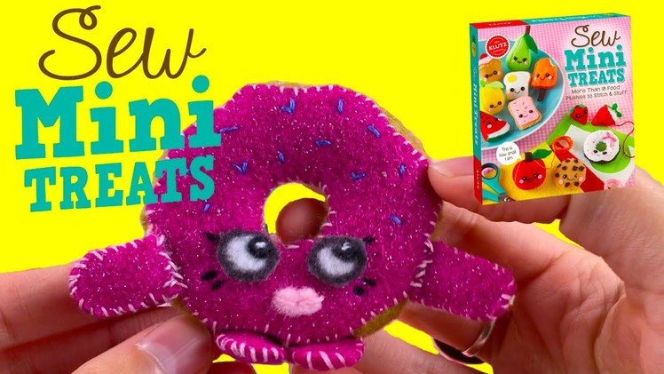 DIY Shopkins Stuffed Toy D'lish Donut | How To Make At Home
