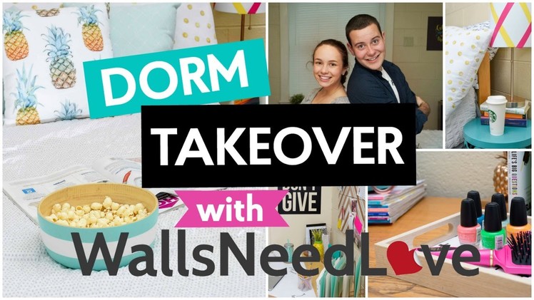 DORM TAKEOVER : HOW TO DECORATE YOUR DORM