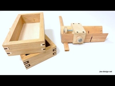 Easy to Make Jig and How to Build Boxes with Decorative Splines