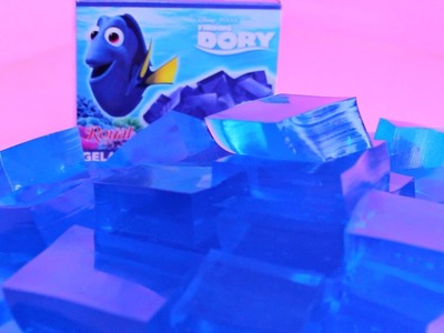 Finding Dory Ice Cube Jelly Dessert Recipe how to