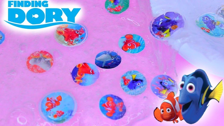Finding Dory Slime! DIY How to Make Disneys Finding Dory Slime