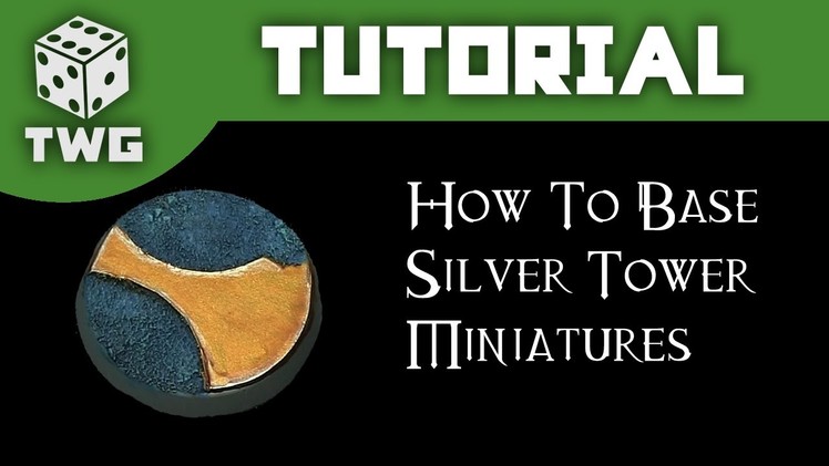 Games Workshop Tutorial: How To Base Silver Tower Miniatures