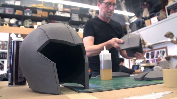 How to Build a Foam Cosplay Helmet! (For Honor game)