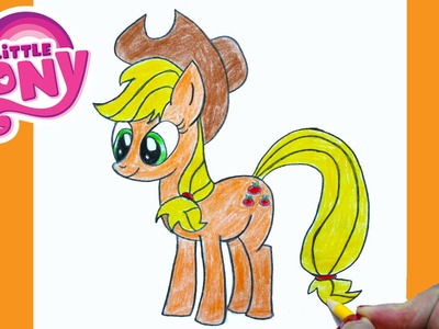 How to Draw My Little Pony AppleJack Step By Step Equestria MLP | Toy Caboodle
