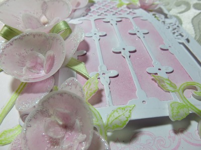 How To Heartfelt Creations Botanic Orchid and Parchment Card