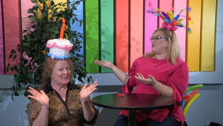 How To Make a Balloon Birthday Cake Fascinator Hat