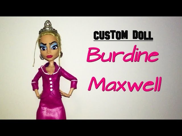 How to make a Burdine Maxwell doll (From BRATZ)