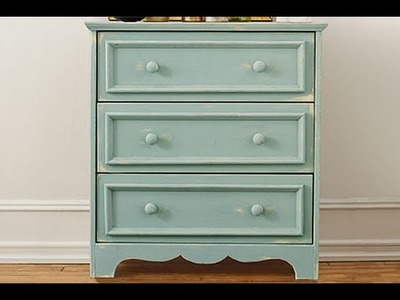 How to Make a Cottage-Style Dresser
