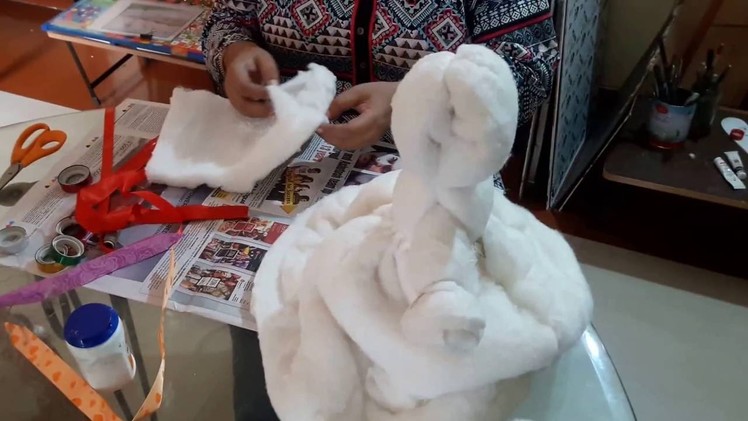How to make a cotton doll
