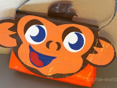 How to Make a Duct Tape Monkey Bag | Sophie's World