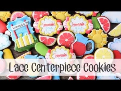 How to Make a Lace Centerpiece Cookie