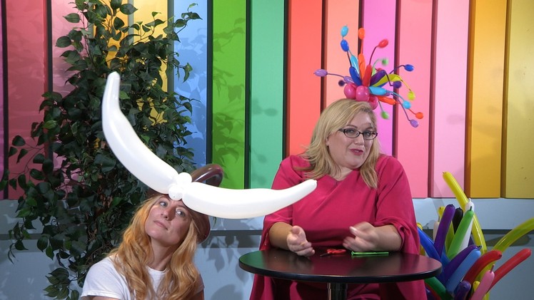 How To Make a Longhorn Balloon Hat