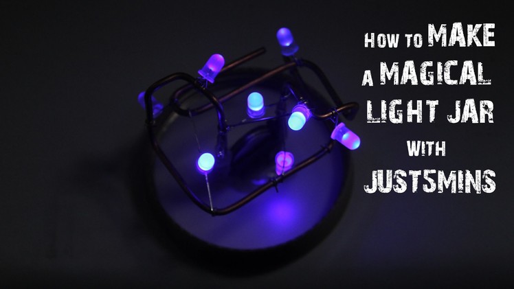 How to make a Magical Light Jar - Easy to Make - Just5mins