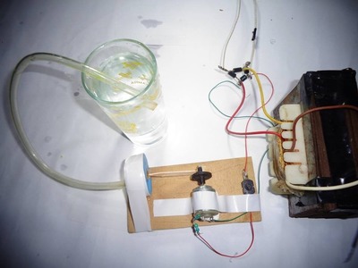 How to Make a Mini Air Pump for Home. Mini Electric Air Pump.