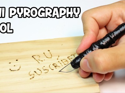How to Make a Mini Pyrography Pen | Woodburning tool
