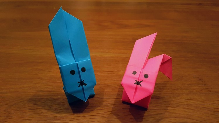 How To Make a Paper Jumping Rabbit - Origami
