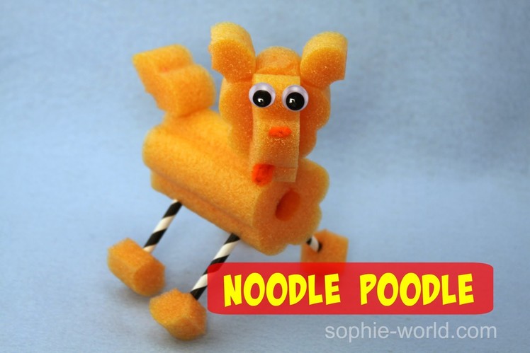 How to Make a Pool Noodle Poodle | Sophie's World