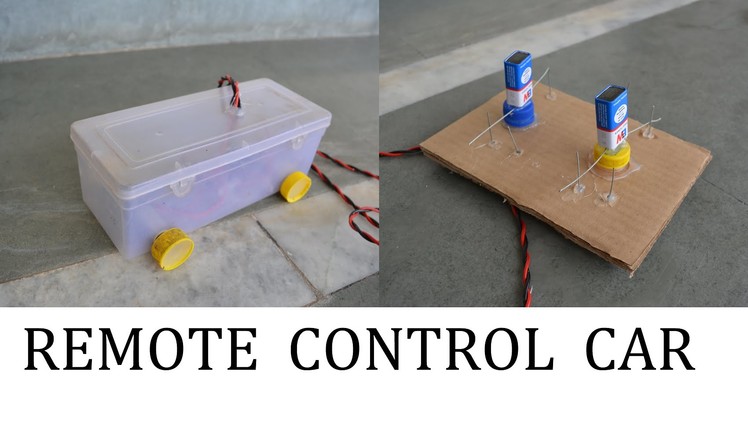 How to make a remote control car at home