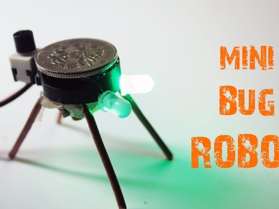 How to make a simple MINI ROBOT at home || Just5mins