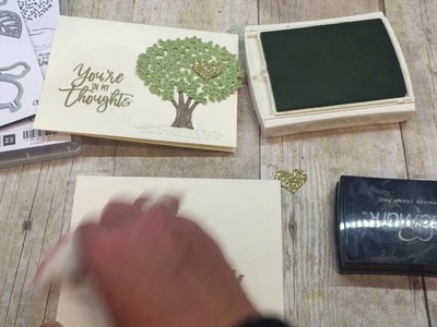How to make a simple yet gorgeous Thoughtful Branches Card