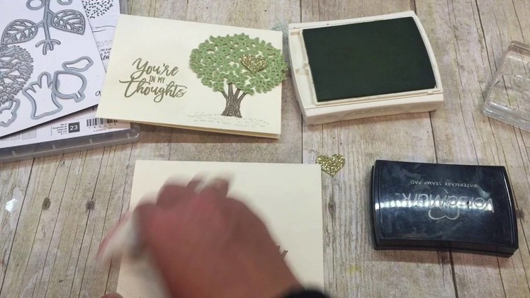 How to make a simple yet gorgeous Thoughtful Branches Card