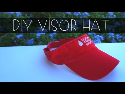 How to | Make a visor hat out of a baseball cap (Part 1)