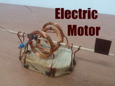 How to make an Electric Motor open fram | Tutorial