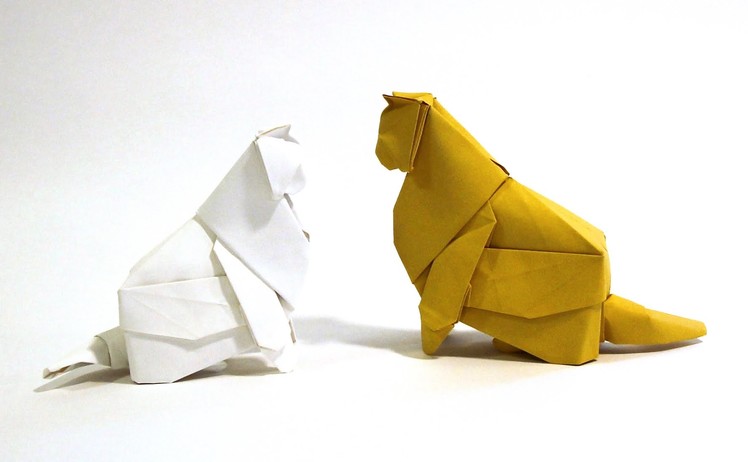How to make an Origami Cat