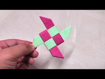 How to make an origami paper ninja star - 2 | Origami. Paper Folding Craft, Videos & Tutorials.