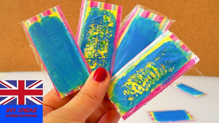 How to make colorful scratch-offs! | Party invitations, birthday cards, coupons