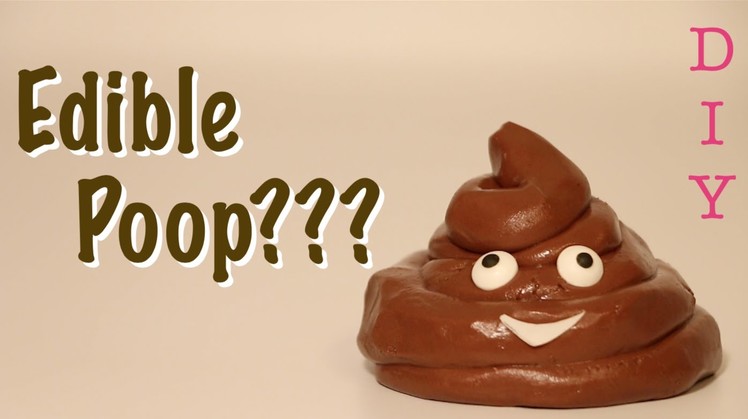 How To Make Edible Poop Emoji - Edible Chocolate Play Doh