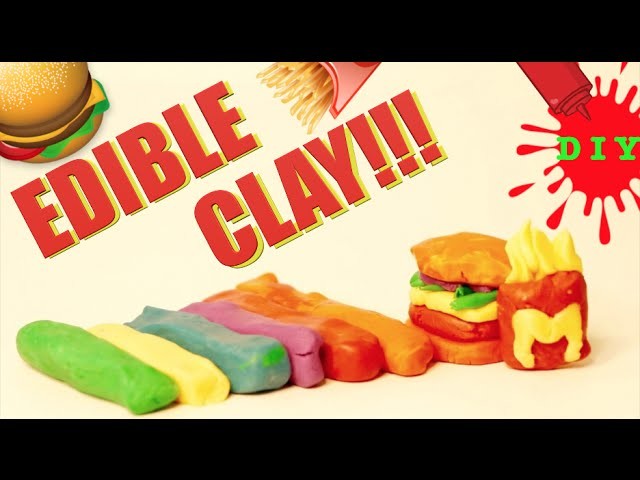 How To Make Edible Rainbow Clay - Back To School Art Supplies You Can Eat!