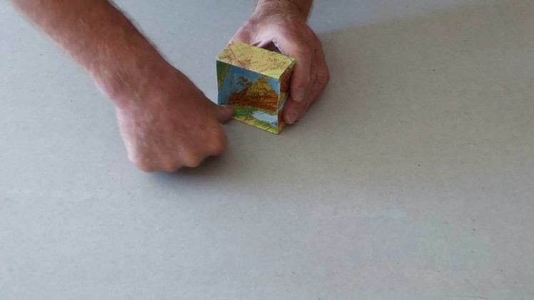 How to make folded boxes with reinforcercement