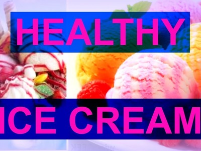 How to make HEALTHY ICE CREAM?! NO BANANA, EASY
