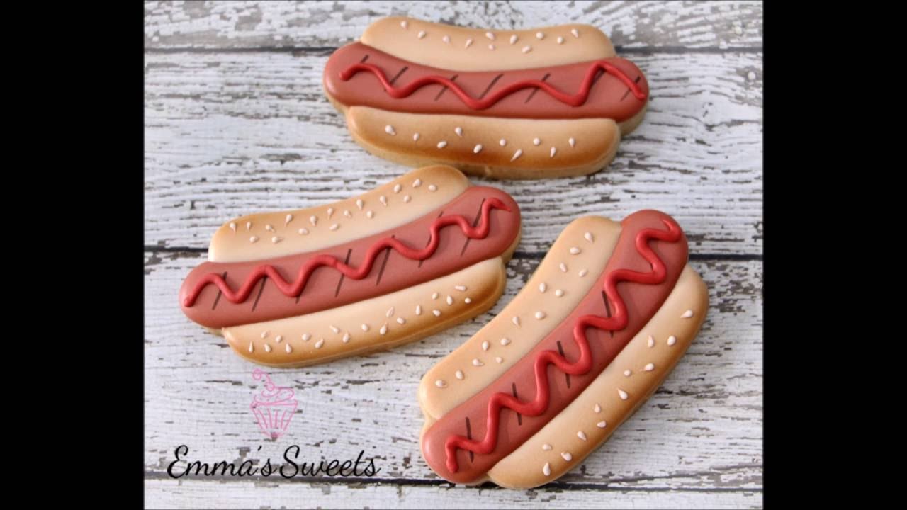 How to Make Hot Dog Cookies by Emma's Sweets