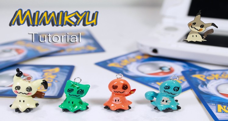How to Make Mimikyu Charms - Pokemon Collab Polymer Clay Tutorial