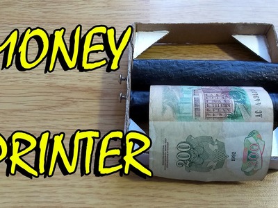 How to make money using the printer for printing cash currency