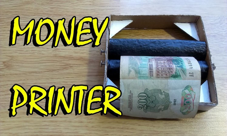 How to make money using the printer for printing cash currency