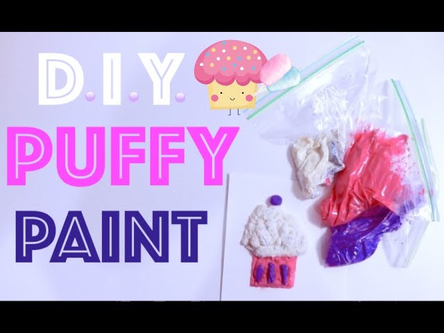 How To Make Puffy Paint (Super Easy!!!)