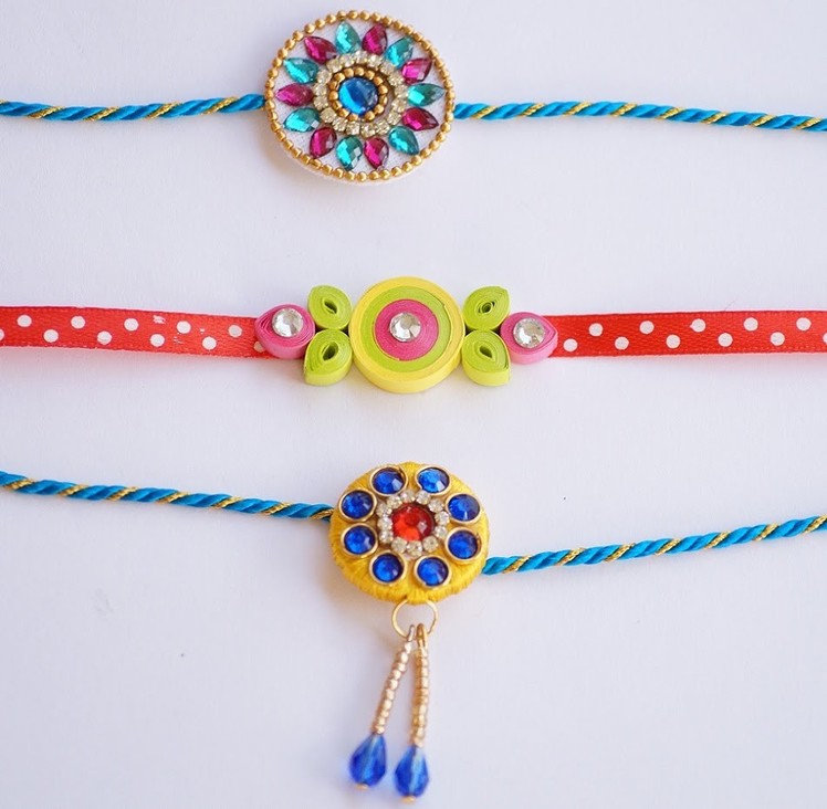 How to make rakhi at home easy steps and beautiful models