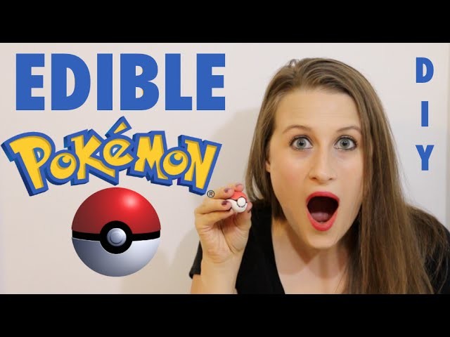 How to Make Squishy Edible Pokeballs - Pokemon Go Themed Food!
