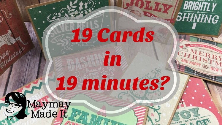 How to Make Super Fast Christmas Cards