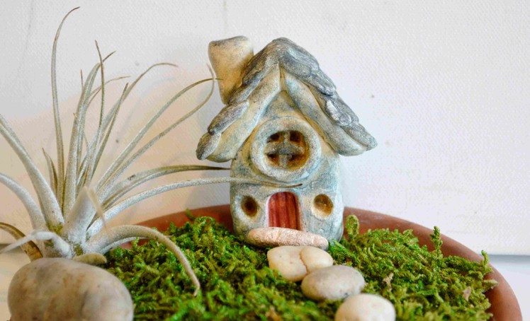 How To Sculpt A Fairy House In Polymer Clay