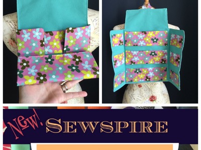 How to Sew A Jewelry Roll Travel Case