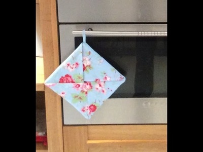How To Sew A Pot Holder