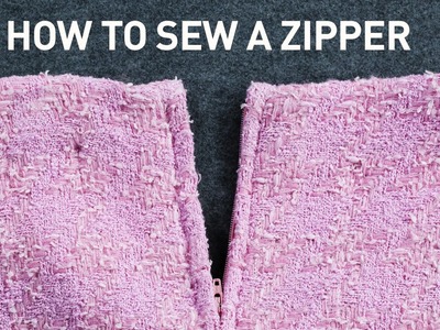 How to sew a zipper step-by-step | Sewing Tutorial with Angela Wolf