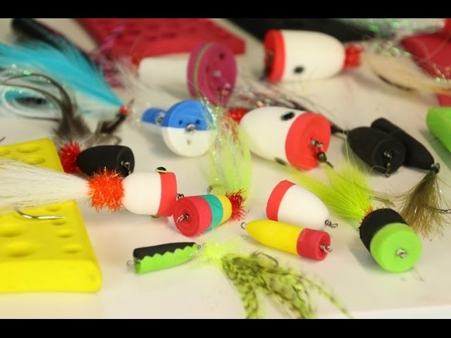 How to tie a foam head popper fly shank pesca mosca luccio Flyfishing come costruire Top water