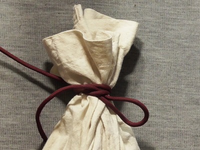 How To Tie Up A Bag With A Slipped Reef Knot