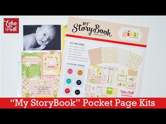 How to Use My StoryBook Pocket Page Kits
