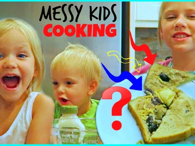 Messy Kids Cooking! How to Make Gross Tuna Sandwich Prank Mess Mondays 8 family fun life hopes vlogs